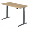 XBHM 16 GG | 160x80 | Schreibtisch elektrisch höhenverstellbar - buerostuhl24