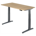 XBHM 16 GG | 160x80 | Schreibtisch elektrisch höhenverstellbar - buerostuhl24