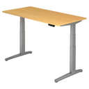 XBHM 16 SS | 160x80 | Schreibtisch elektrisch höhenverstellbar - buerostuhl24