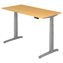 XBHM 16 SS | 160x80 | Schreibtisch elektrisch höhenverstellbar - buerostuhl24