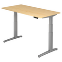 XBHM 16 SS | 160x80 | Schreibtisch elektrisch höhenverstellbar - buerostuhl24