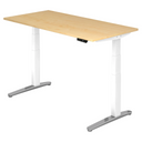 XBHM 16 WC | 160x80 | Schreibtisch elektrisch höhenverstellbar - buerostuhl24