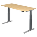 XBHM 19 GC | 180x80 | Schreibtisch elektrisch höhenverstellbar - buerostuhl24