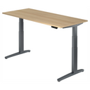 XBHM 19 GG | 180x80 | Schreibtisch elektrisch höhenverstellbar - buerostuhl24