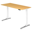 XBHM 19 WC | 180x80 | Schreibtisch elektrisch höhenverstellbar - buerostuhl24