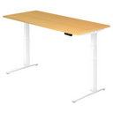 XBHM 19 WW | 180x80 | Schreibtisch elektrisch höhenverstellbar - buerostuhl24