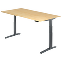 XBHM 2E GG | 200x100 | Schreibtisch elektrisch höhenverstellbar