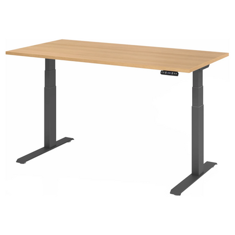 XDKB 16 G | 160x80 | Schreibtisch elektrisch höhenverstellbar - buerostuhl24