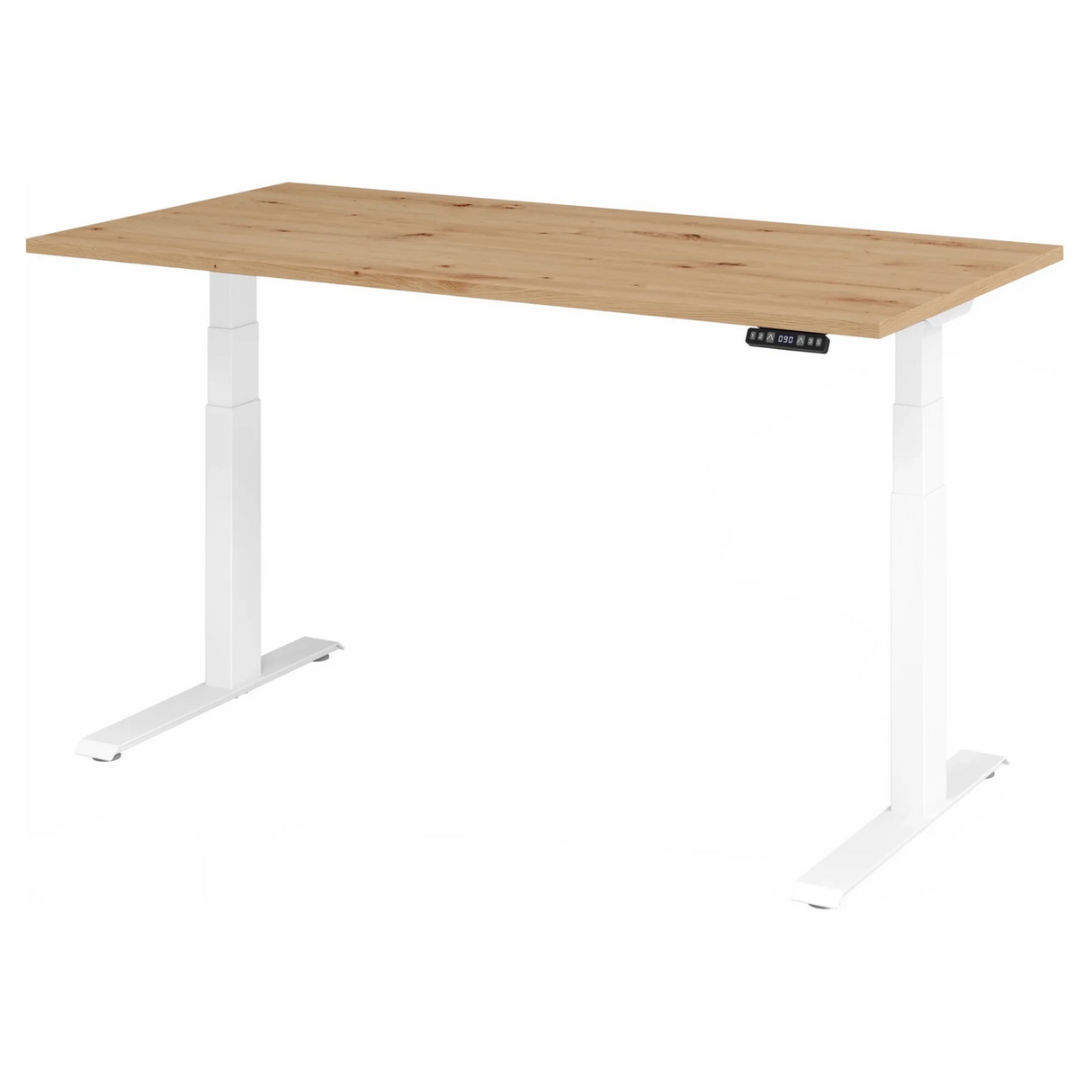 XDKB 16 W | 160x80 | Schreibtisch elektrisch höhenverstellbar - buerostuhl24