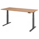 XDKB 19 G | 180x80 | Schreibtisch elektrisch höhenverstellbar - buerostuhl24