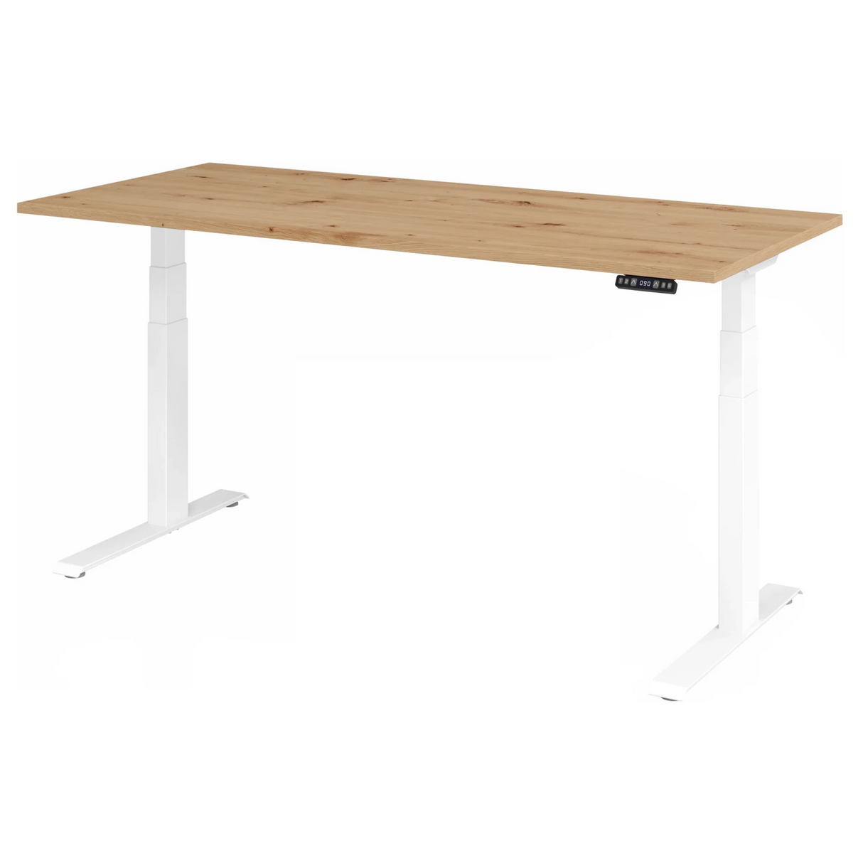 XDKB 19 W | 180x80 | Schreibtisch elektrisch höhenverstellbar - buerostuhl24