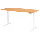 XDKB 19 W | 180x80 | Schreibtisch elektrisch höhenverstellbar - buerostuhl24