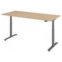 XDLR 19 G | 180x80 | Schreibtisch elektrisch höhenverstellbar - buerostuhl24