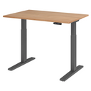 XMKA 12 G | 120x80 | Schreibtisch elektrisch höhenverstellbar - buerostuhl24