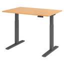 XMKA 12 G | 120x80 | Schreibtisch elektrisch höhenverstellbar - buerostuhl24