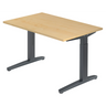 XTRA XB 12 GG | 120x80 | Schreibtisch höhenverstellbar - buerostuhl24
