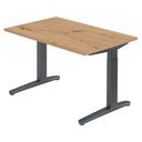 XTRA XB 12 GG | 120x80 | Schreibtisch höhenverstellbar - buerostuhl24