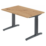 XTRA XB 12 GG | 120x80 | Schreibtisch höhenverstellbar - buerostuhl24
