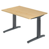XTRA XB 12 GG | 120x80 | Schreibtisch höhenverstellbar - buerostuhl24