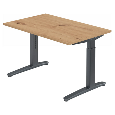 XTRA XB 12 GG | 120x80 | Schreibtisch höhenverstellbar - buerostuhl24