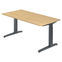XTRA XB 16 GG | 160x80 | Schreibtisch höhenverstellbar - buerostuhl24