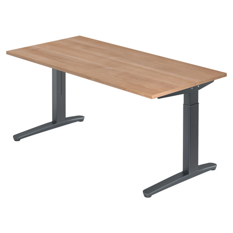 XTRA XB 16 GG | 160x80 | Schreibtisch höhenverstellbar - buerostuhl24