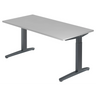 XTRA XB 16 GG | 160x80 | Schreibtisch höhenverstellbar - buerostuhl24
