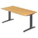 XTRA XB 16 GG | 160x80 | Schreibtisch höhenverstellbar - buerostuhl24