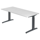 XTRA XB 19 GG | 180x80 | Schreibtisch höhenverstellbar - buerostuhl24