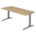XTRA XB 19 SS | 180x80 | Schreibtisch höhenverstellbar - buerostuhl24
