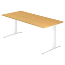 XTRA XB 19 WW | 180x80 | Schreibtisch höhenverstellbar - buerostuhl24