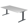 XTRA XB 2E GG | 200x100 | Schreibtisch höhenverstellbar - buerostuhl24