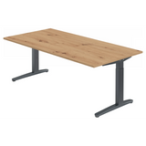 XTRA XB 2E GG | 200x100 | Schreibtisch höhenverstellbar - buerostuhl24