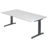 XTRA XB 2E GG | 200x100 | Schreibtisch höhenverstellbar - buerostuhl24