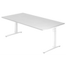 XTRA XB 2E WW | 200x100 | Schreibtisch höhenverstellbar - buerostuhl24
