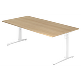 XTRA XB 2E WW | 200x100 | Schreibtisch höhenverstellbar - buerostuhl24