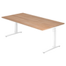 XTRA XB 2E WW | 200x100 | Schreibtisch höhenverstellbar - buerostuhl24