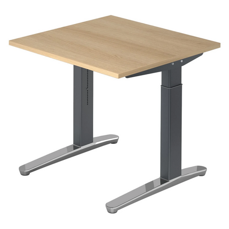 XTRA XB 8 GC | 80x80 | Schreibtisch höhenverstellbar - buerostuhl24