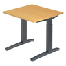 XTRA XB 8 GG | 80x80 | Schreibtisch höhenverstellbar - buerostuhl24