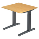 XTRA XB 8 GG | 80x80 | Schreibtisch höhenverstellbar - buerostuhl24