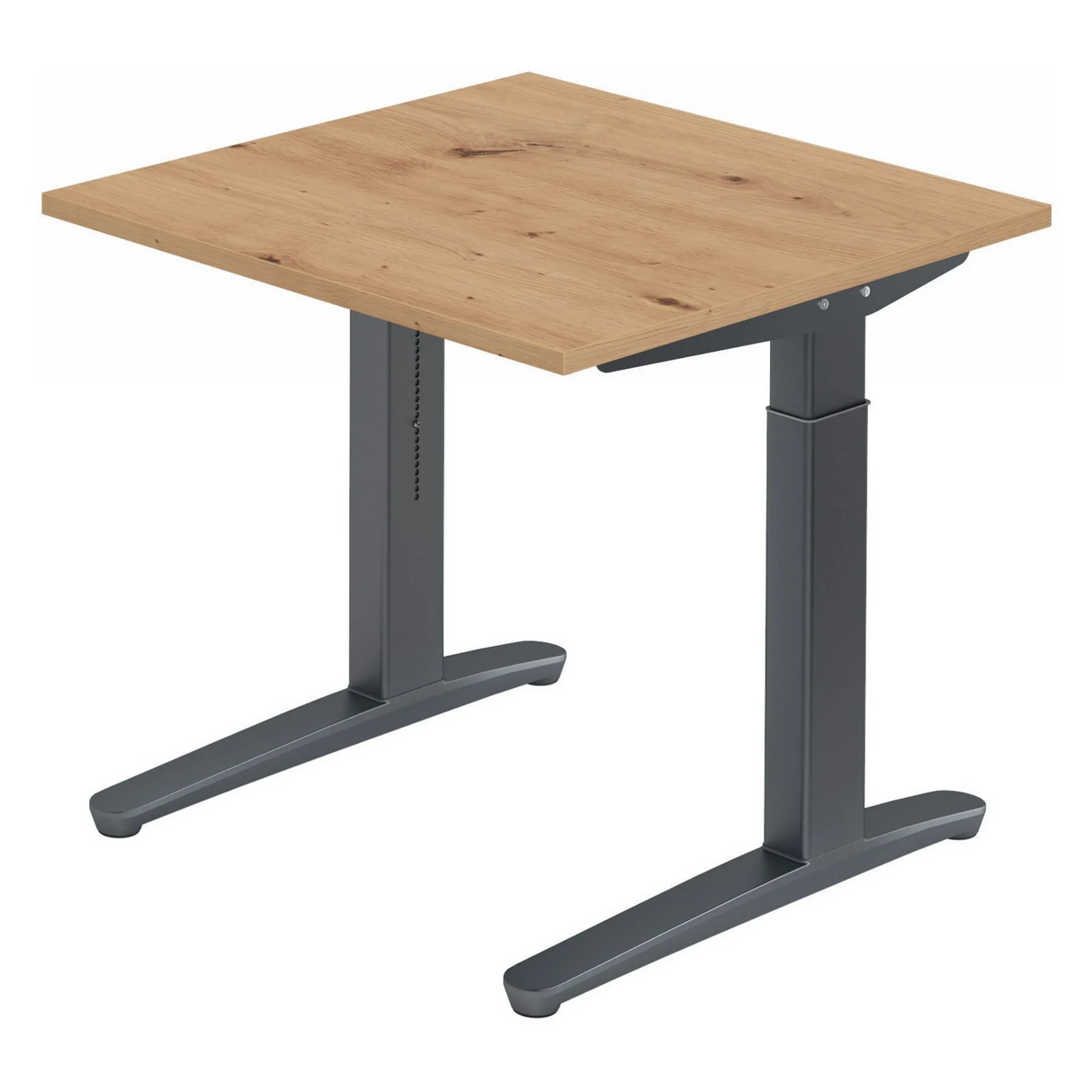 XTRA XB 8 GG | 80x80 | Schreibtisch höhenverstellbar - buerostuhl24
