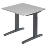 XTRA XB 8 GG | 80x80 | Schreibtisch höhenverstellbar - buerostuhl24