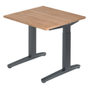 XTRA XB 8 GG | 80x80 | Schreibtisch höhenverstellbar - buerostuhl24