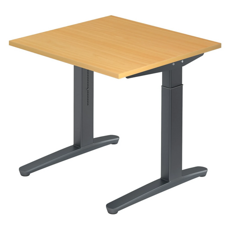 XTRA XB 8 GG | 80x80 | Schreibtisch höhenverstellbar - buerostuhl24