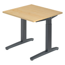 XTRA XB 8 GG | 80x80 | Schreibtisch höhenverstellbar - buerostuhl24