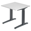 XTRA XB 8 GG | 80x80 | Schreibtisch höhenverstellbar - buerostuhl24