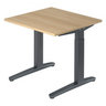 XTRA XB 8 GG | 80x80 | Schreibtisch höhenverstellbar - buerostuhl24