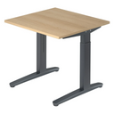 XTRA XB 8 GG | 80x80 | Schreibtisch höhenverstellbar - buerostuhl24