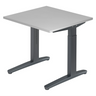 XTRA XB 8 GG | 80x80 | Schreibtisch höhenverstellbar - buerostuhl24