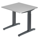 XTRA XB 8 GG | 80x80 | Schreibtisch höhenverstellbar - buerostuhl24